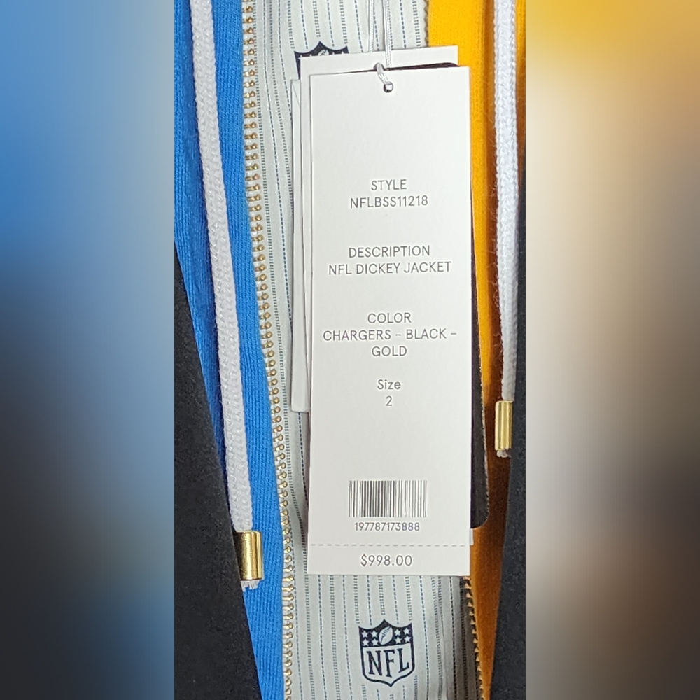 Veronica Beard Los Angeles Chargers Dickey Jacket - Picture 14 of 16